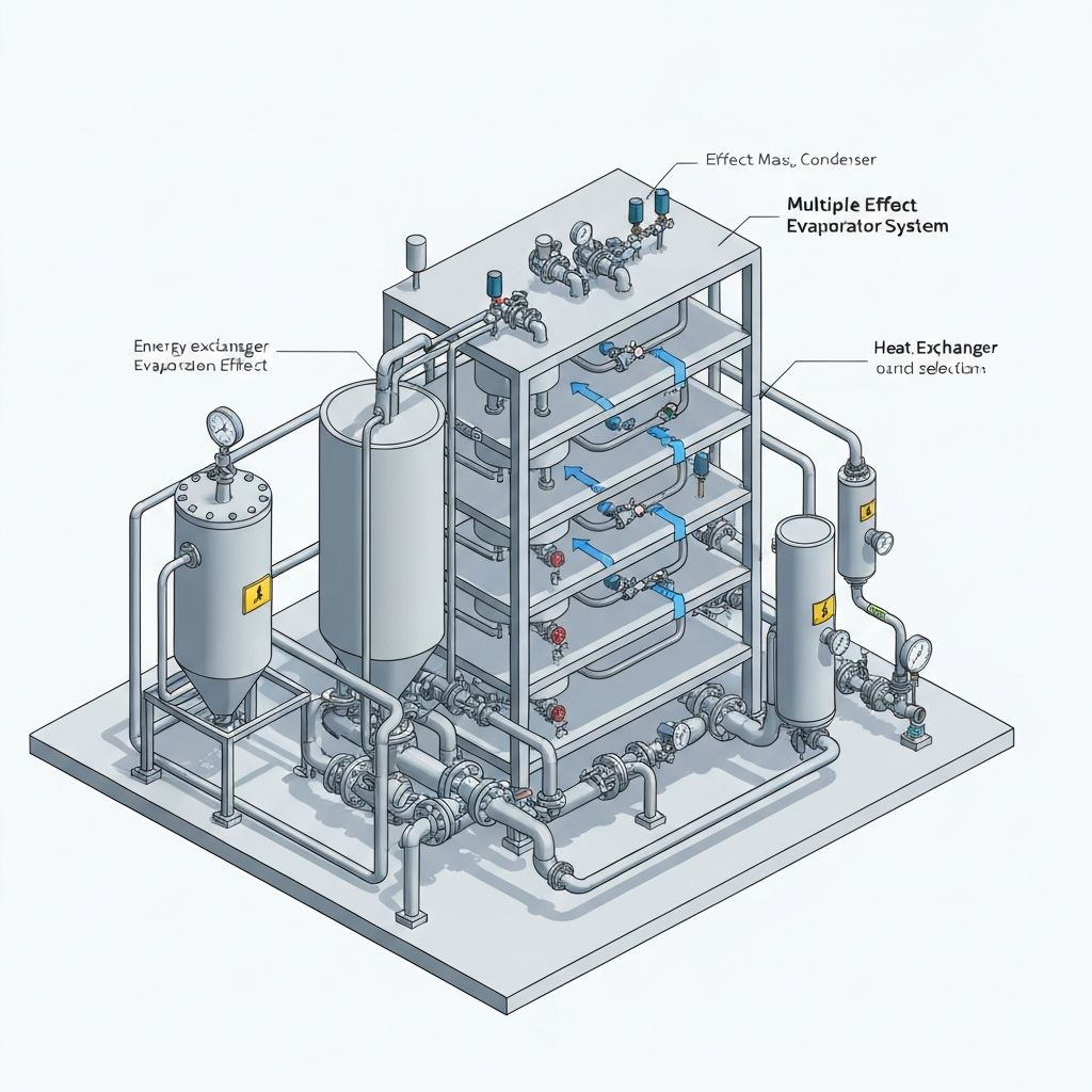 Multiple Effect Evaporator EVP-1000